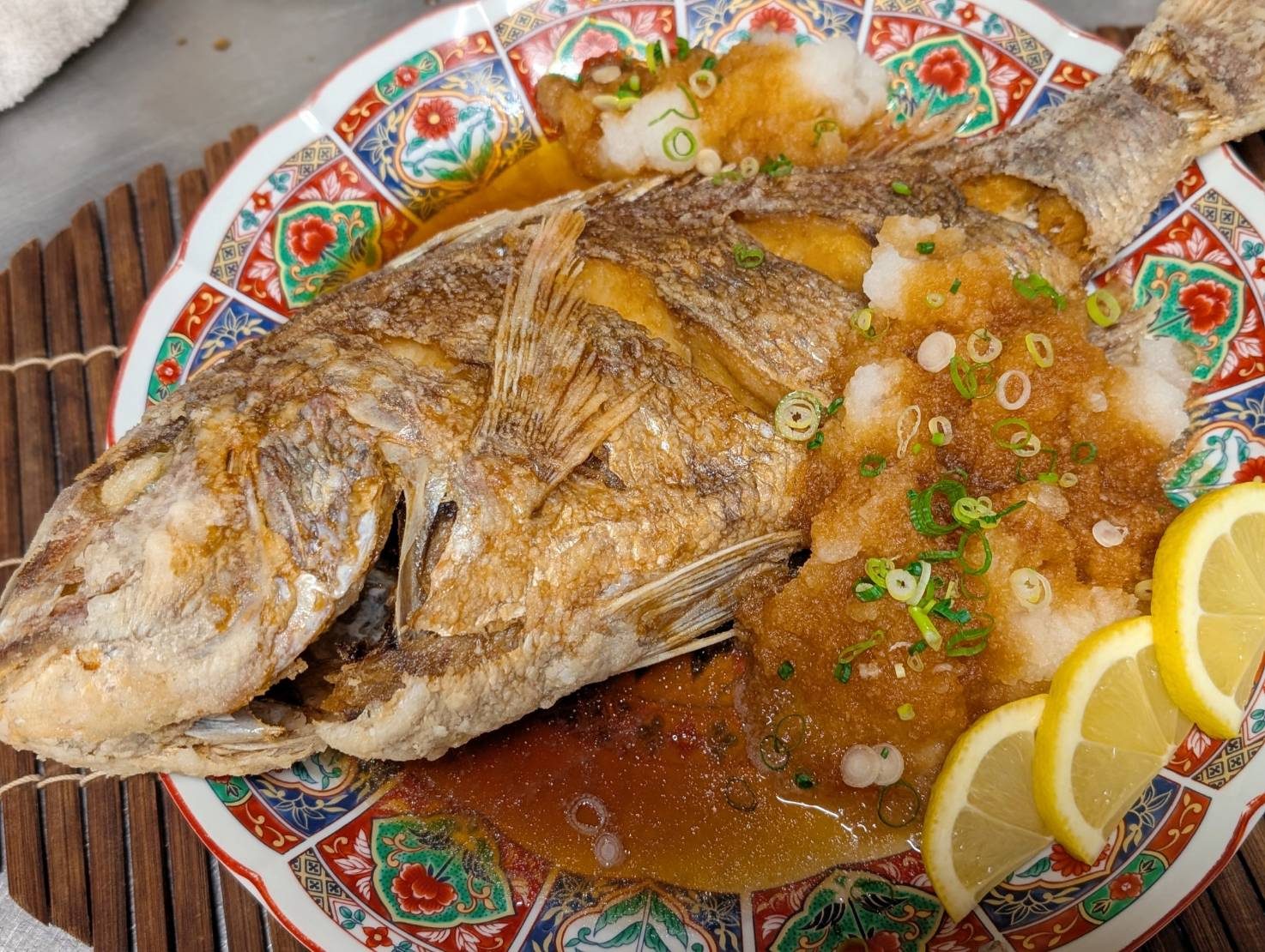 お魚のみぞれ揚げ