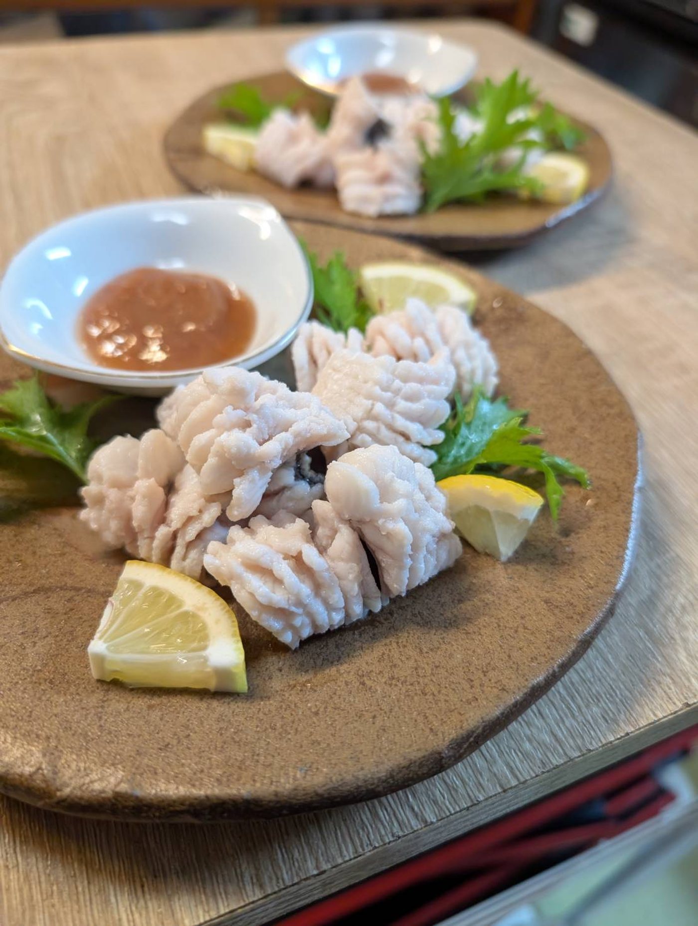 白身魚の刺身
